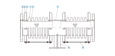 伸縮管継手 ステンレス製 製品案内｜中日技研工業株式会社